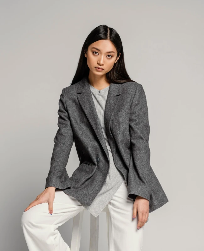 Trendy Offwhite Ledies Outerwear