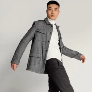 Winter Chic Knit Jacket