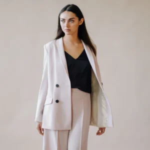 Trendy Offwhite Ledies Outerwear