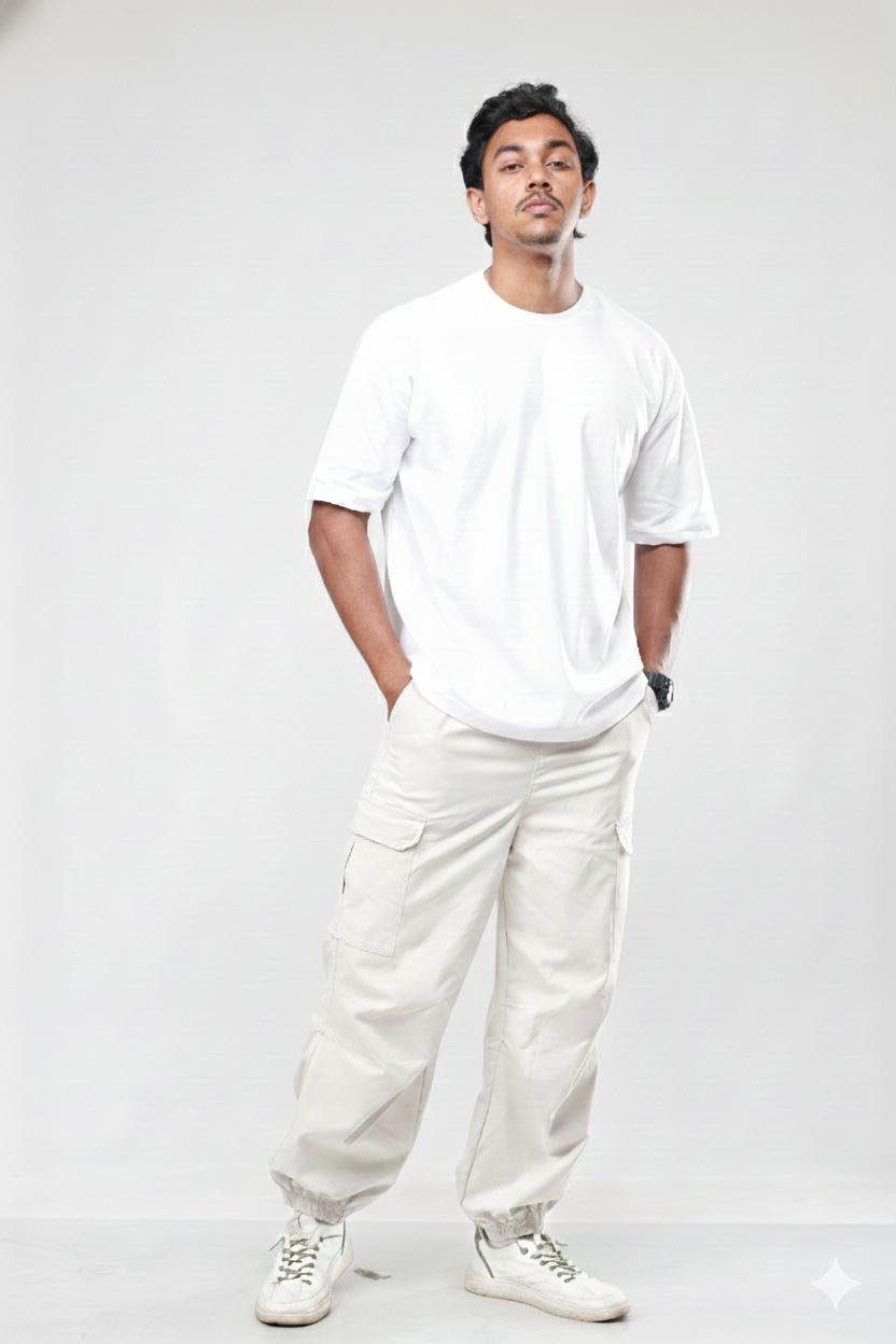 OverZone X – Oversized White