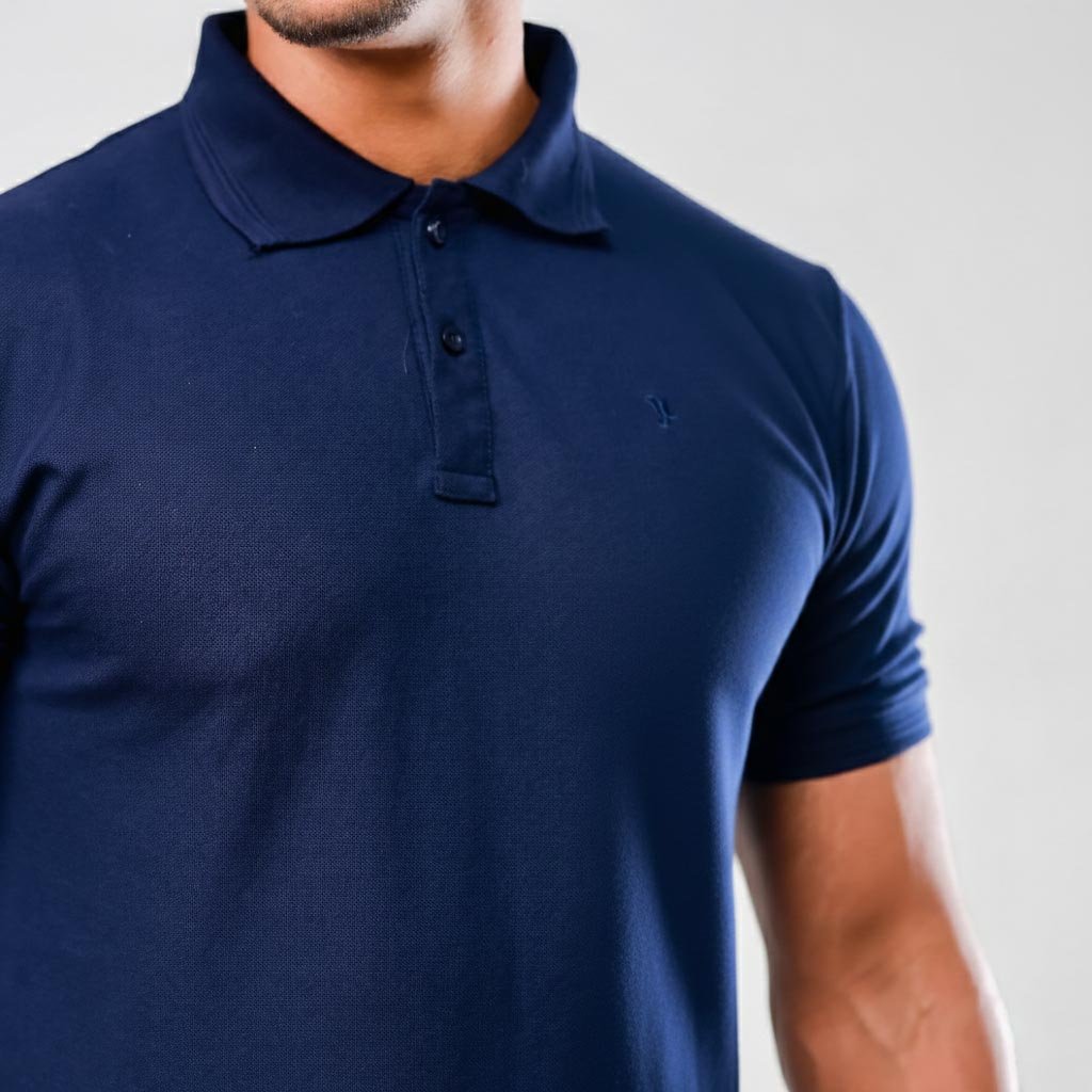 Comfort X Signature Polo – Deep Navy