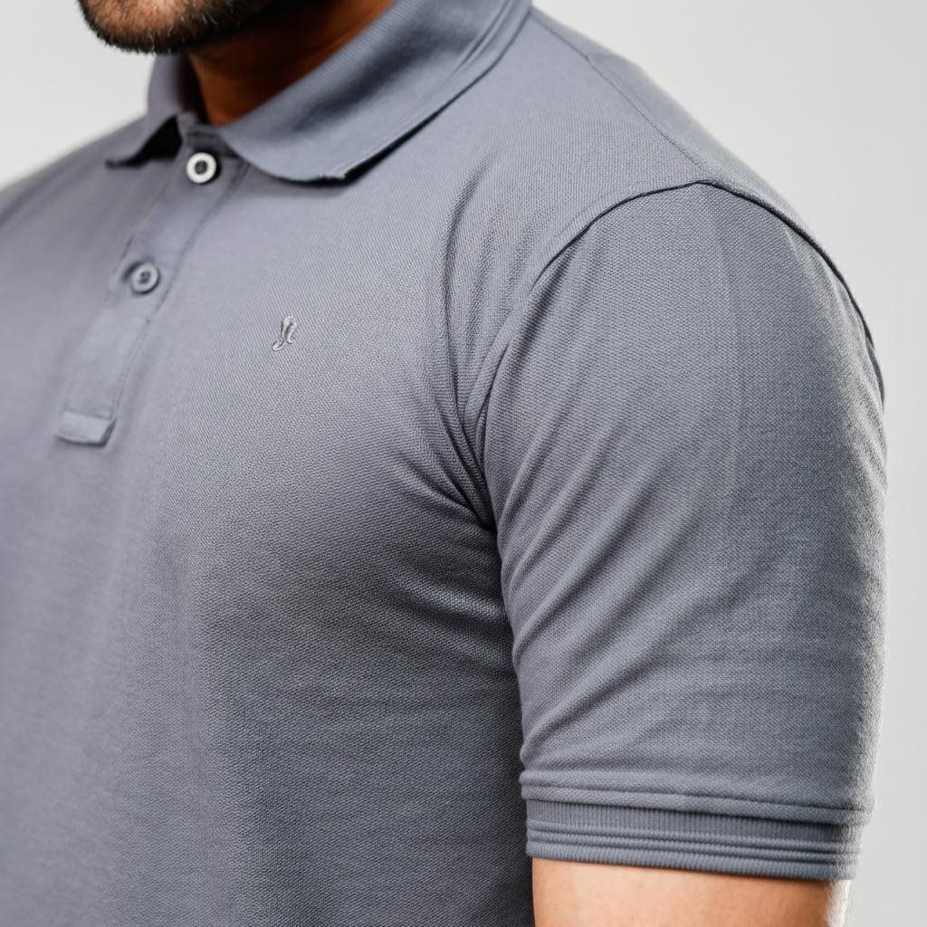 Comfort X Signature Polo – Ash Armor