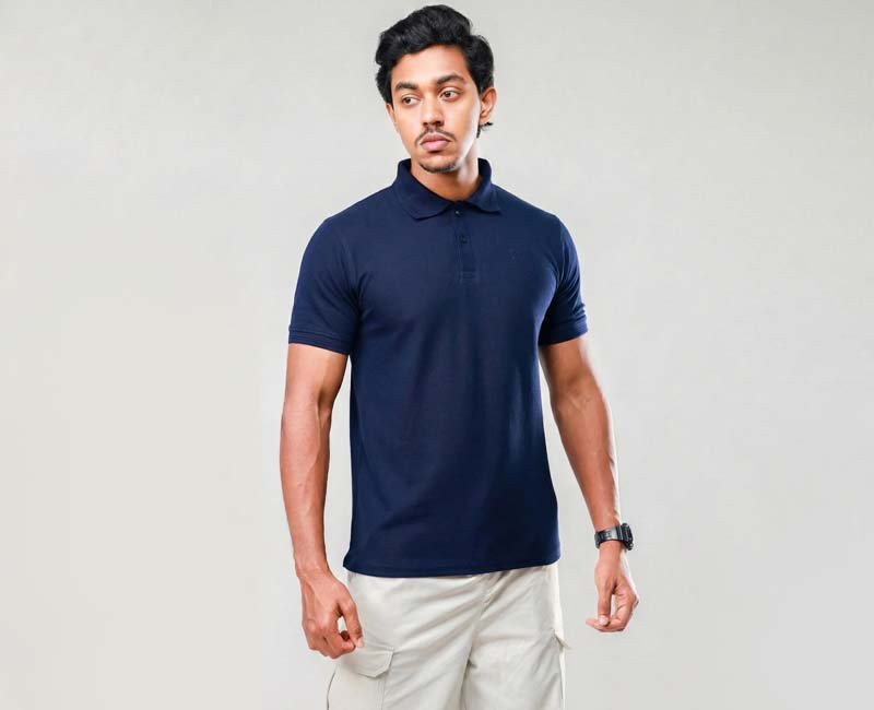 Comfort X Signature Polo – Deep Navy