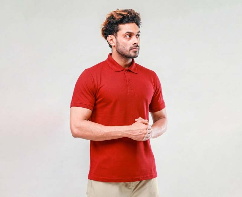 Comfort X Signature Polo – Maroon